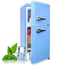 LG 260 L Frost Free 2 Star Double Door Refrigerator with Smart Inverter Compressor, LED Lighting, Toughened Glass Shelves (GL-N292DDSY, Dazzle Steel)